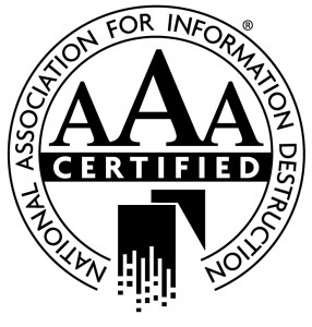 NAID AAA Certified Logo